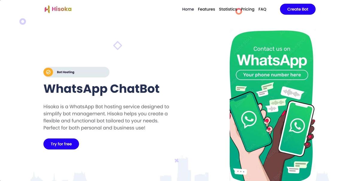 Landing of Hisoka Bot